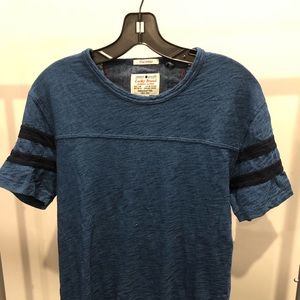 Lucky brand “true indigo” short sleeve men’s varsity tee (Size:S)